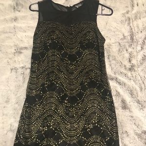 Sparkle and Fade Sequin and Mesh Dress